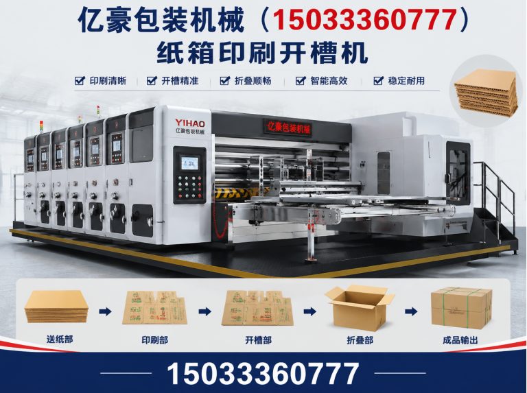 黄骅市纸箱印刷开槽机展示图